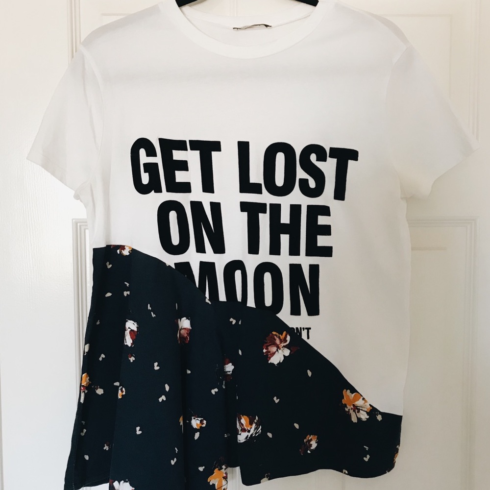 Get Lost on the Moon Zara T-Shirt